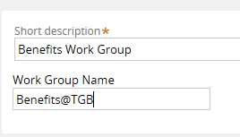 Create Work Group