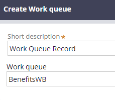 Create Work Queue Update
