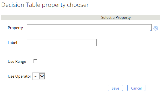 Property Chooser Blank