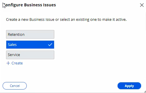 Add business issue _sales