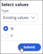 existing values