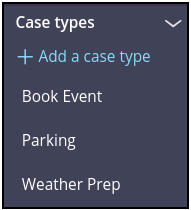 Case types