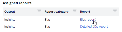 open bias report