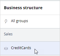 Credit card group