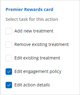 Premier Rewards card