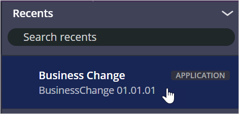 Business change app