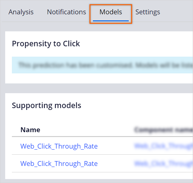 click models