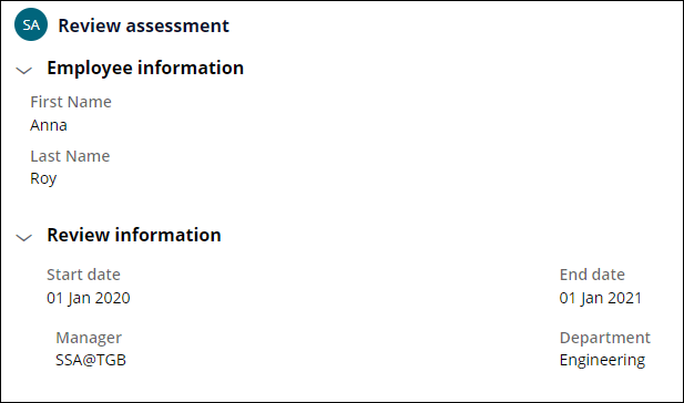 Review assessment log files