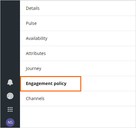 Observe engagement policy