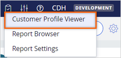 Customer Profile viewer