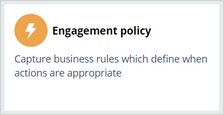 Engagement policies tab
