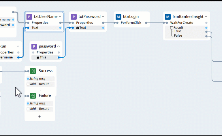 Right-click the automation surface to access to the Replace option in the context menu.