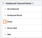 Outbound email limits