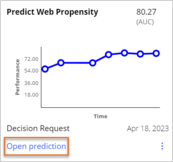 pred web propensity prediction