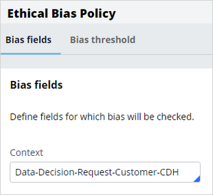 Ethical bias context class CDH