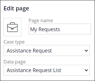My Requests list page details