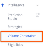 Volume Constraints