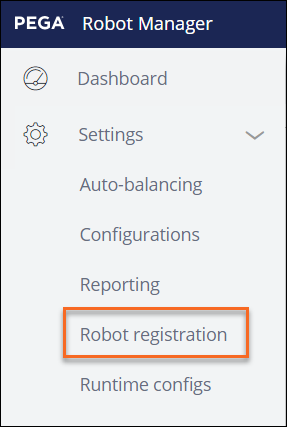 Robot registration.
