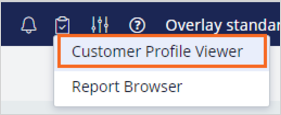 Customer Profile Viewer - open